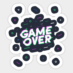 GAME OVER Sticker